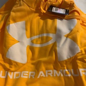 Under Armour 3x yellow, hooded sweatshirt